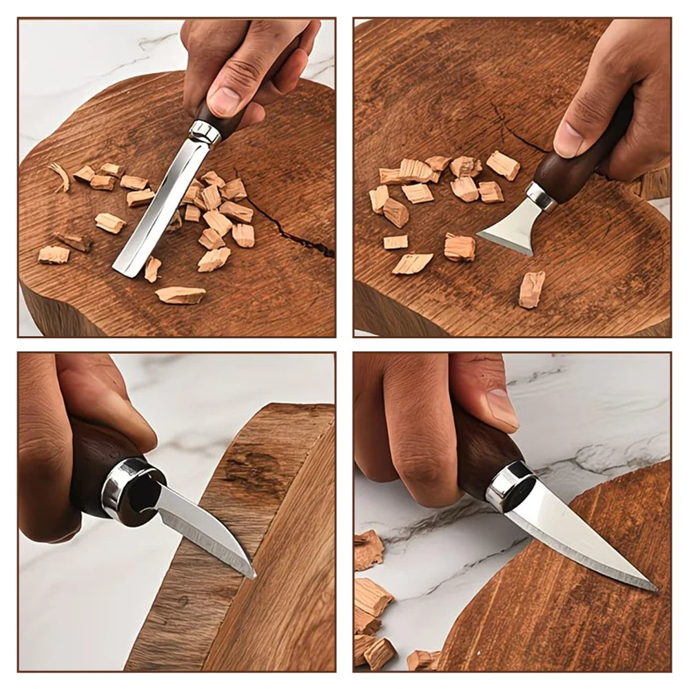 Professional Wood Carving and Whittling Chisel Set