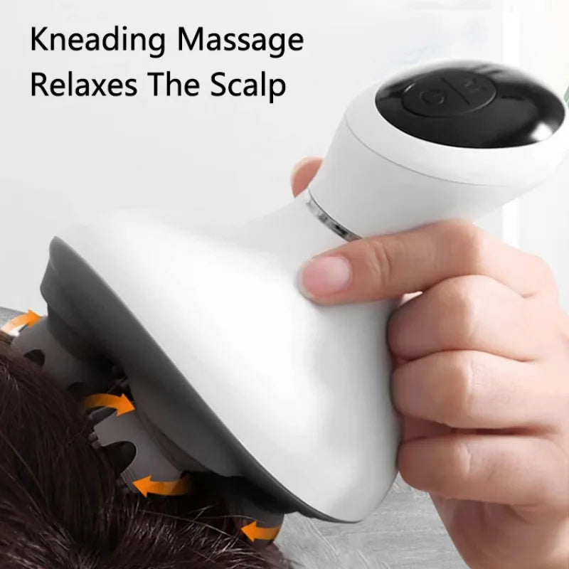 Electric Waterproof Scalp Massager for Relaxation