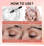 Waterproof Clear Eyebrow Styling Gel for Laminated Brow Look