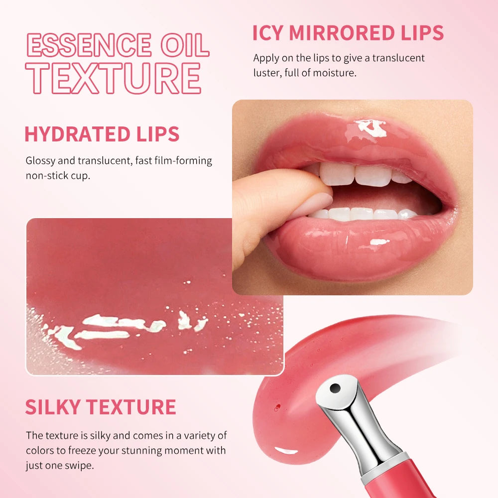 Moisturizing Lip Oil Serum for Hydration and Plumping