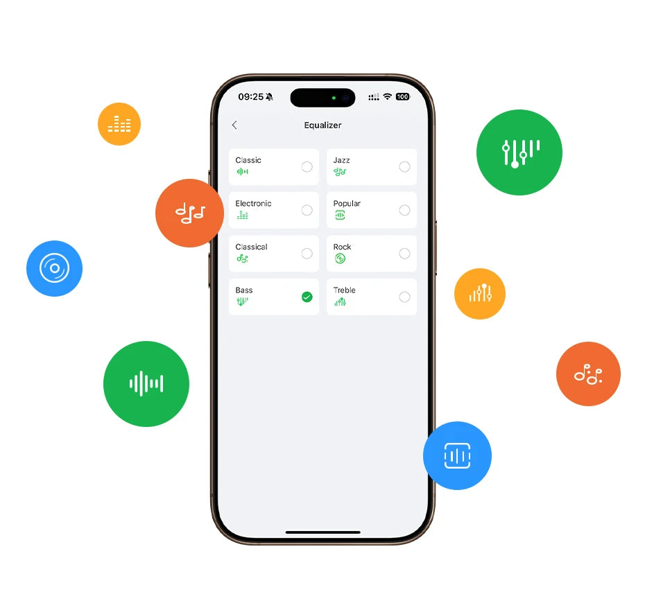 Wireless Noise-Cancelling Headphones with 120H Playtime