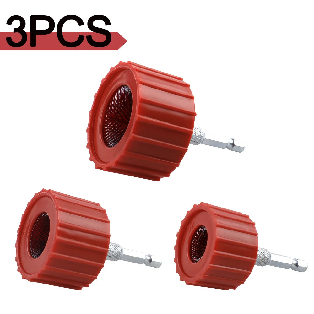 Copper Pipe and Tube Cleaning Brush Set for Electric Drills - 11