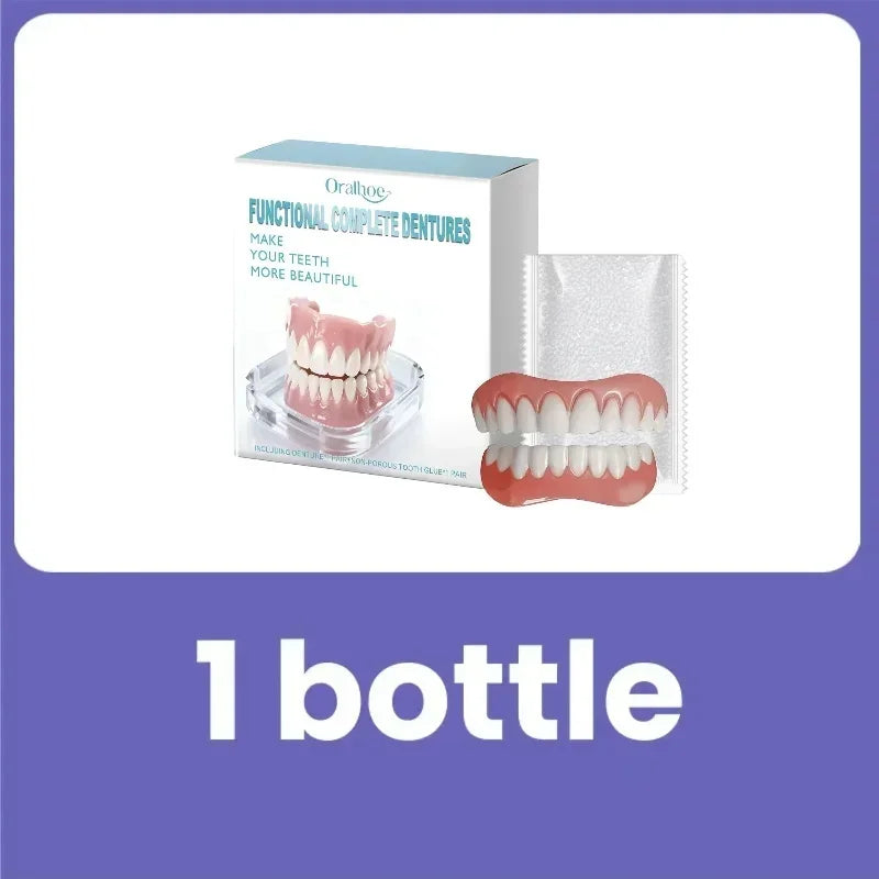 Instant Silicone Veneer Dentures for a Confident Smile