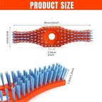 12-Inch Nylon Outdoor Surface Cleaning Brush for Trimmers
