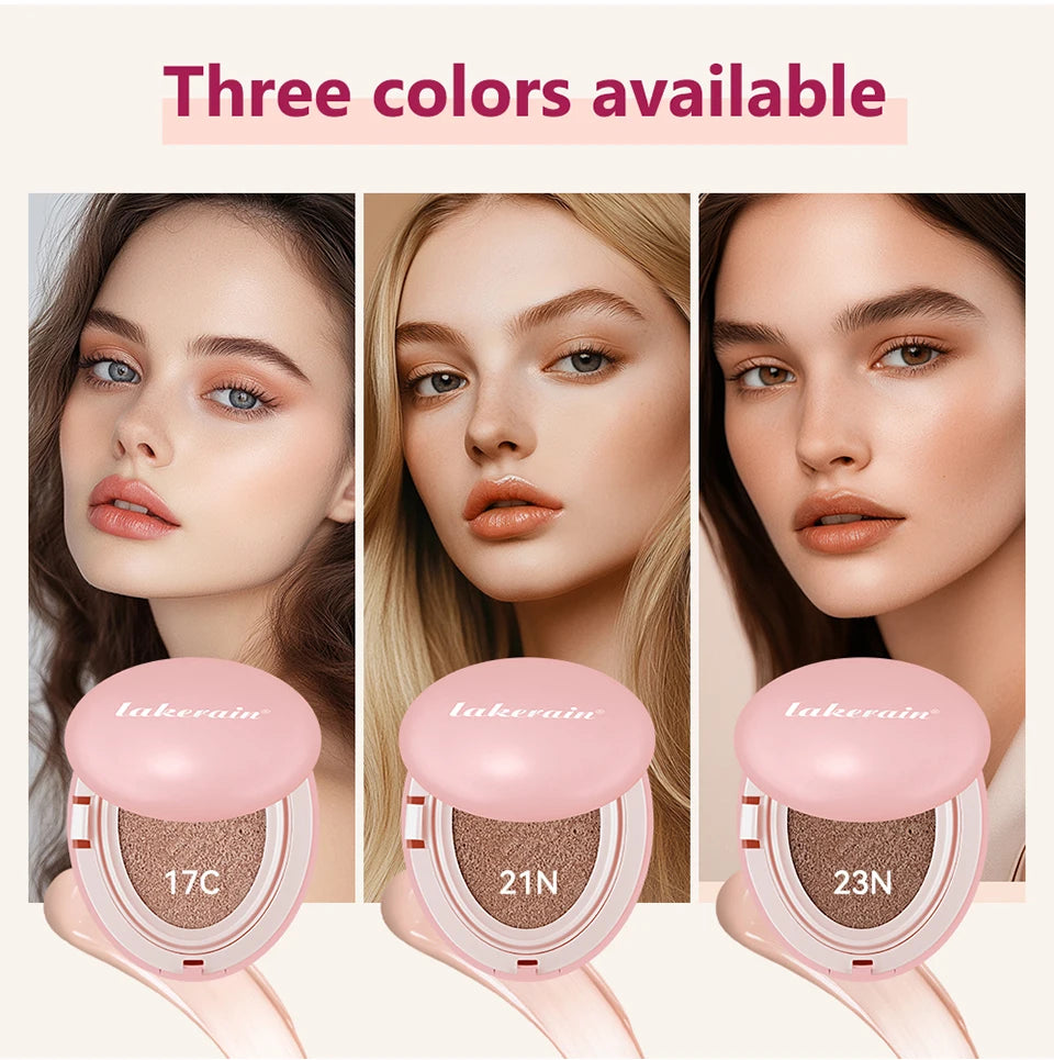 Semi-Matte Long-Lasting Cushion Foundation Concealer