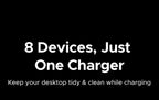 200W GaN 8-in-1 Desktop Fast Charging Station