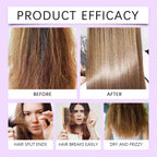 Purple Hair Mask and Shampoo Set for Color Protection and Repair