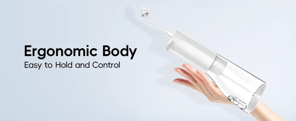 Portable Electric Water Flosser and Scalp Massager Set
