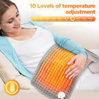 Electric Heating Pad for Back and Muscle Pain Relief