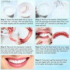 Comfortable Silicone Cosmetic Smile Veneers for Teeth