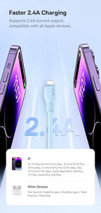 2.4A Fast Charging Data Cable for iPhone
