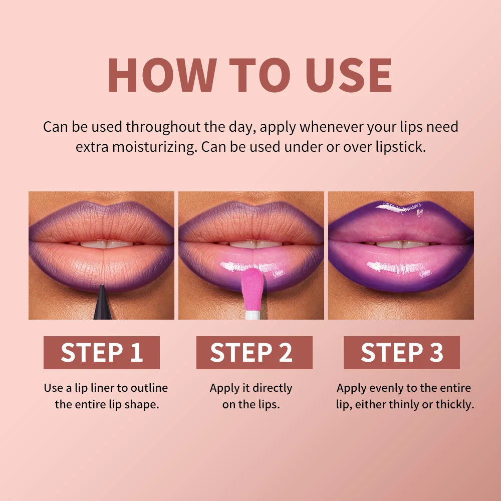 Hydrating Lip Liner and Gloss Makeup Duo Set