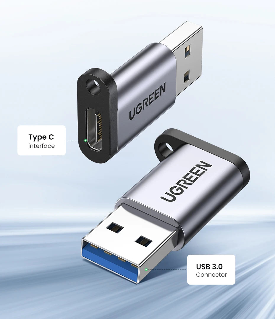 USB 3.0 to USB-C Female Adapter Converter