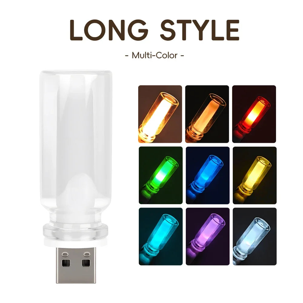 5V USB Touch Dimmable LED Filament Atmosphere Lamp
