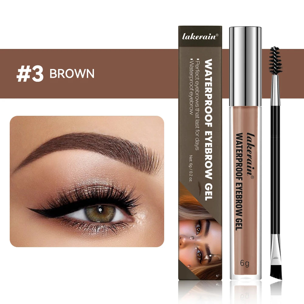 Waterproof Eyebrow Tint Gel for Long-Lasting Natural Brows