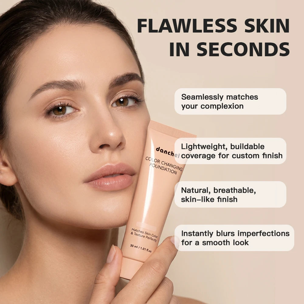 Color Adapting Hydrating Foundation for Flawless Skin - 8