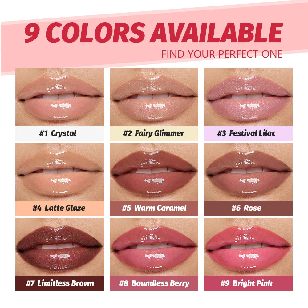 Moisturizing and Plumping High-Shine Lip Gloss