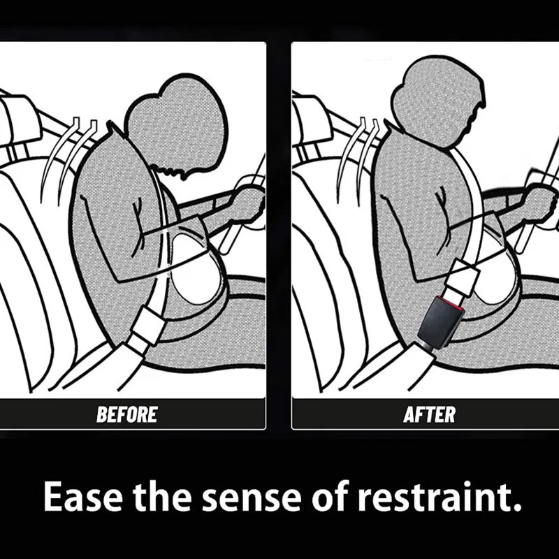 Adjustable Car Seat Belt Extender for Comfort and Safety - 8