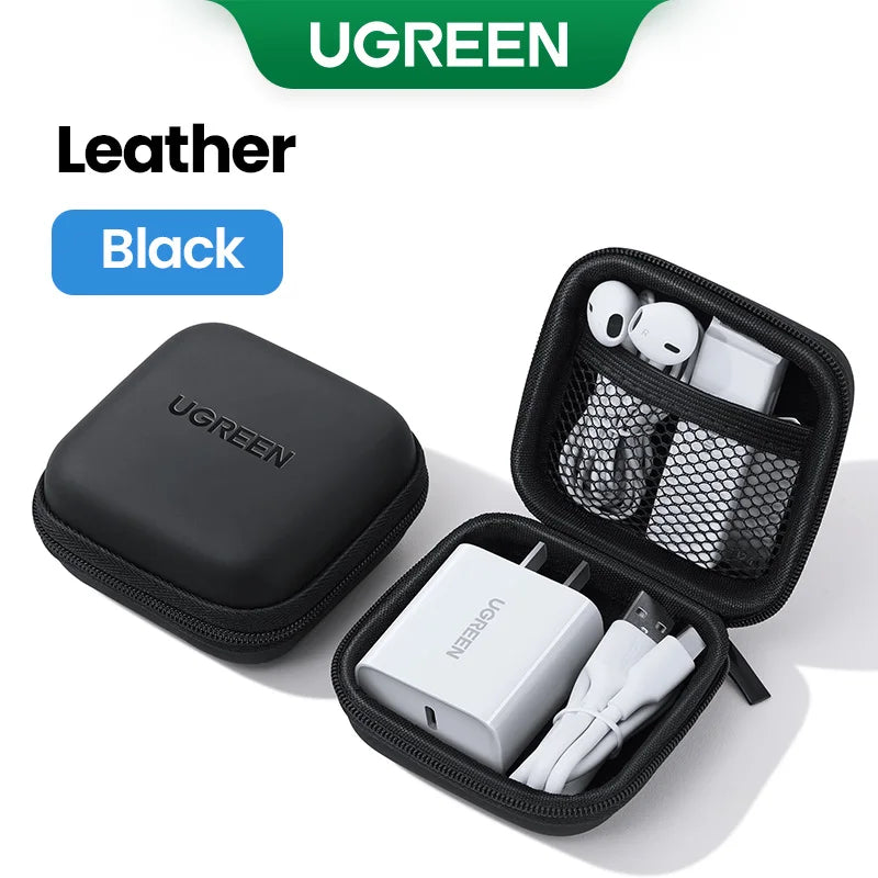 Hard Shell Protective Carrying Case for Earbuds and Small Electronics