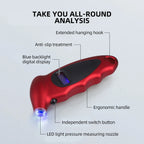 Digital Tire Pressure Gauge for Cars, Motorcycles, and Bicycles