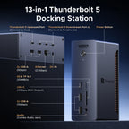 13-in-1 Thunderbolt 5 Docking Station for Laptops