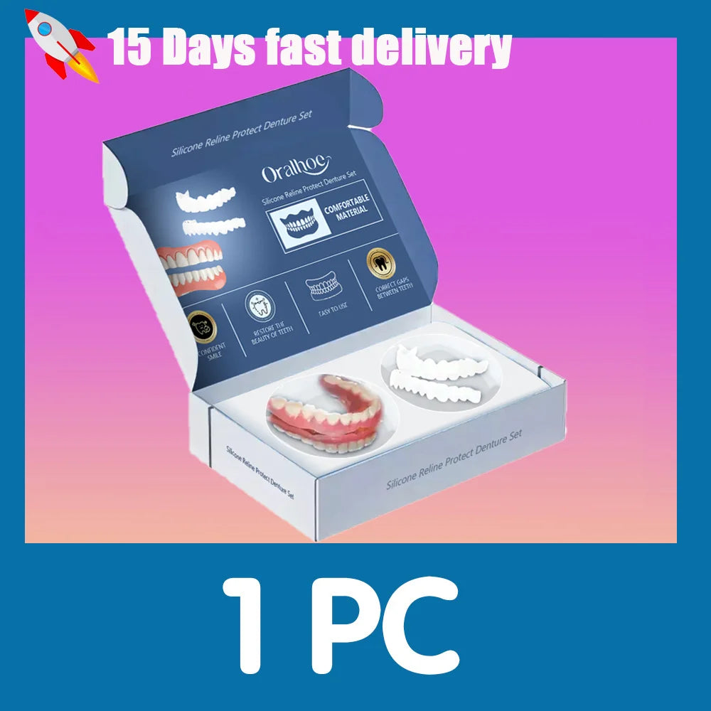 Adjustable Silicone Cosmetic Teeth Veneers Kit