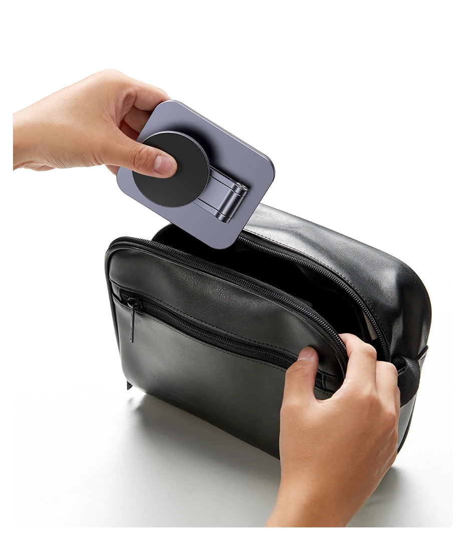 Adjustable Magnetic Aluminum Phone Stand for Desk