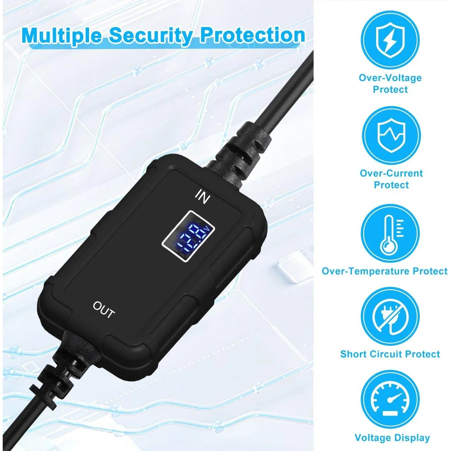 USB to 12V Car Cigarette Lighter Socket Step Up Voltage Converter Cable
