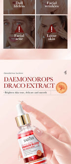 Dragon Blood Anti-Aging Face Serum for Skin Firming and Smoothing