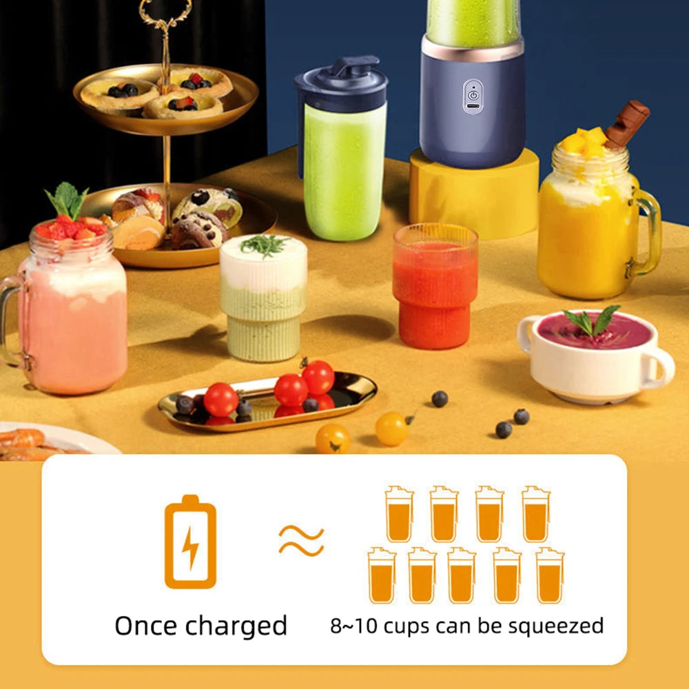 Portable Wireless Electric Juicer Cup