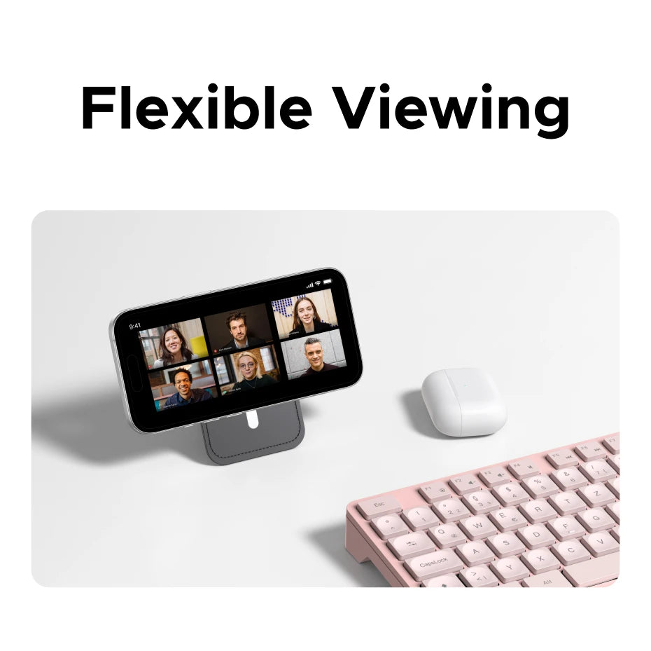 Magnetic Phone Wallet and Foldable Stand for MagSafe - 15