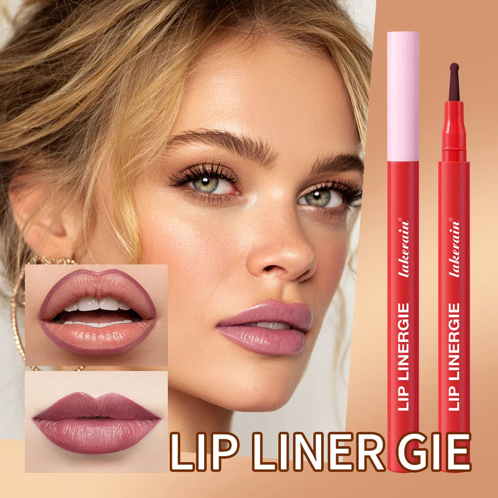 Waterproof Felt-Tip Lip Liner for Sculpting and Contouring - 2