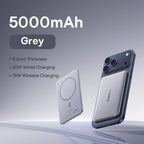 5000mAh Magnetic Wireless Power Bank for Smartphone Fast Charging