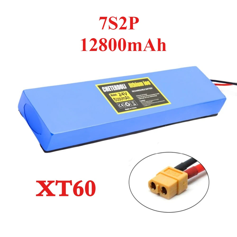 24V 12.8Ah Li-ion Battery for Electric Scooters and Bicycles