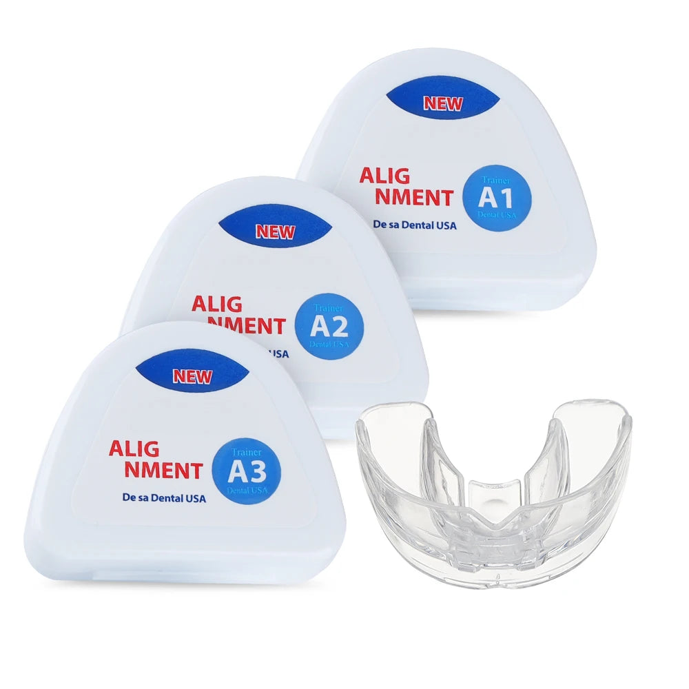 3-Stage Kids Dental Orthodontic Alignment Trainer and Retainer Set