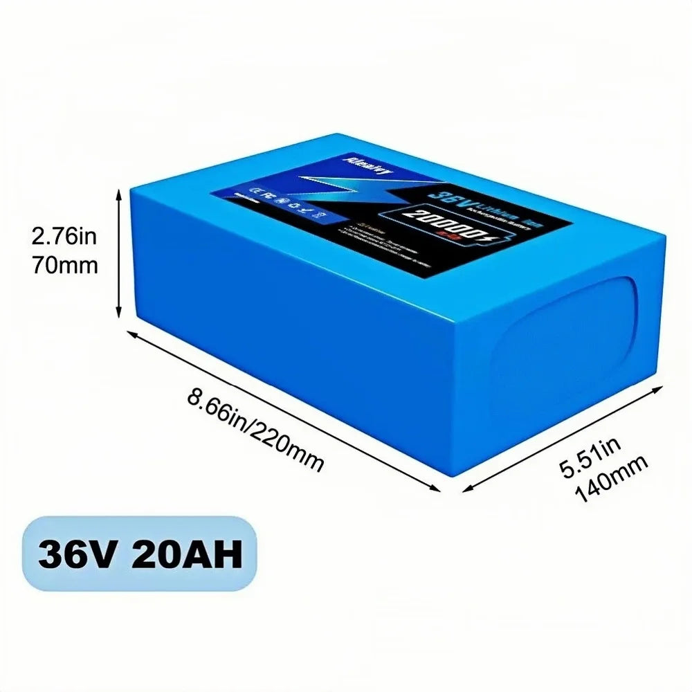 36V Lithium-Ion E-Bike and Electric Scooter Battery Pack