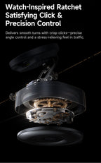 Magnetic Wireless Charging Car Mount with Vacuum Suction