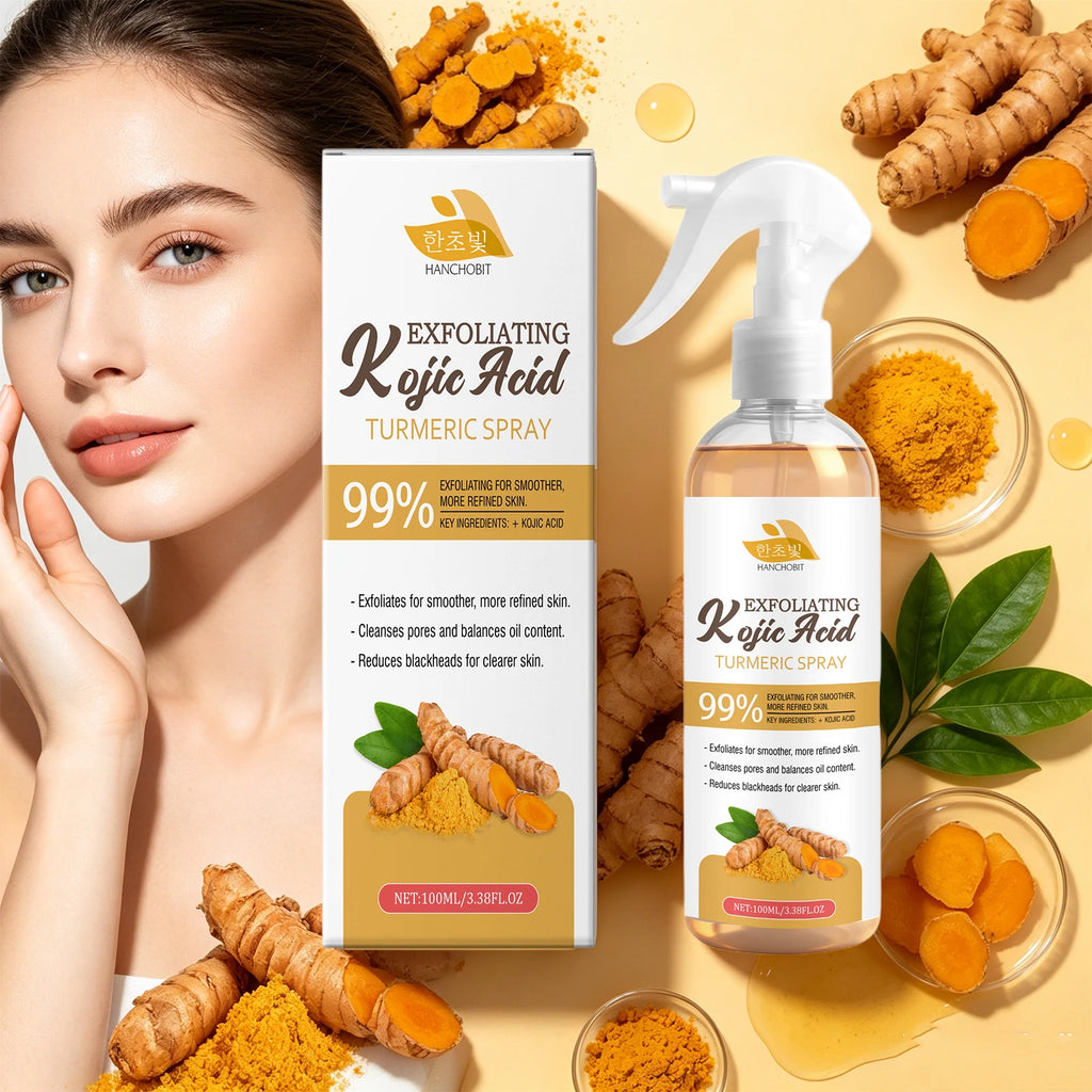 Kojic Acid Turmeric Facial Exfoliating Spray