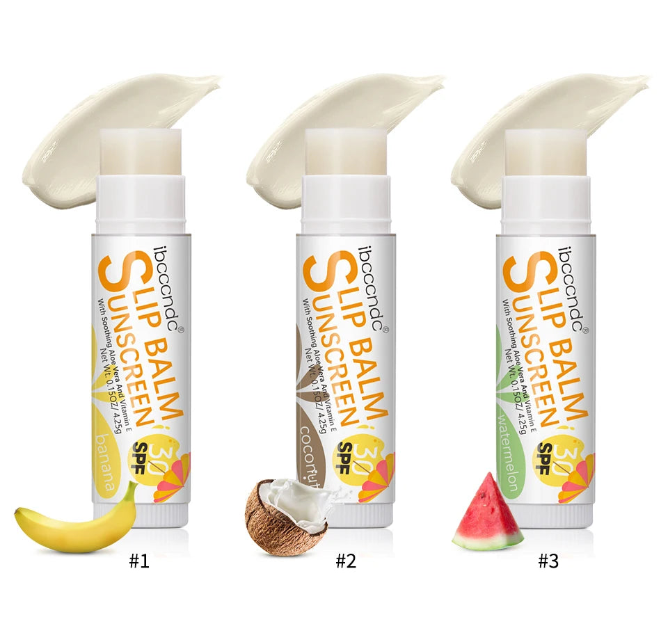 SPF 30 Sunscreen Moisturizing Lip Balm for UV Protection