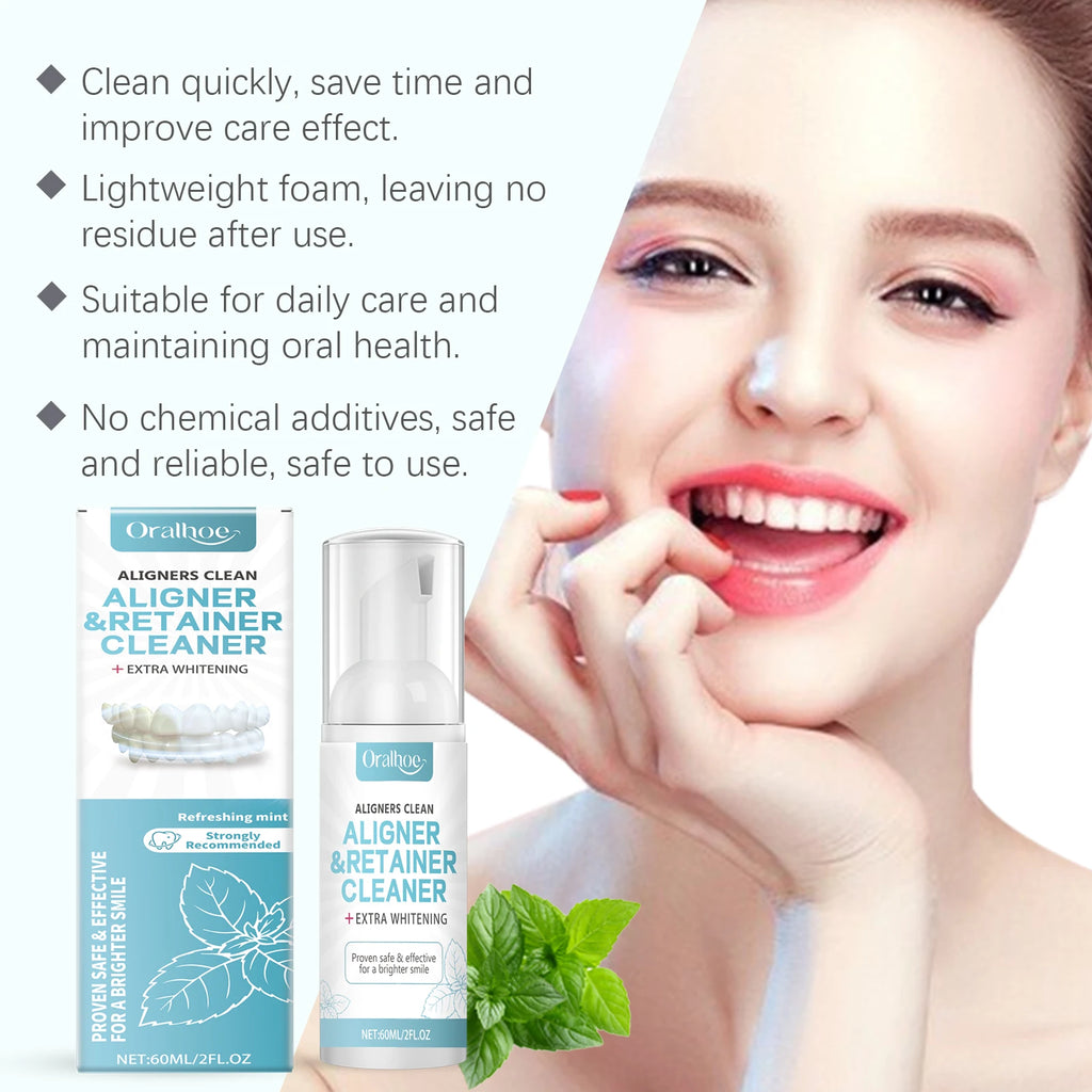 Foaming Aligner and Retainer Cleaner