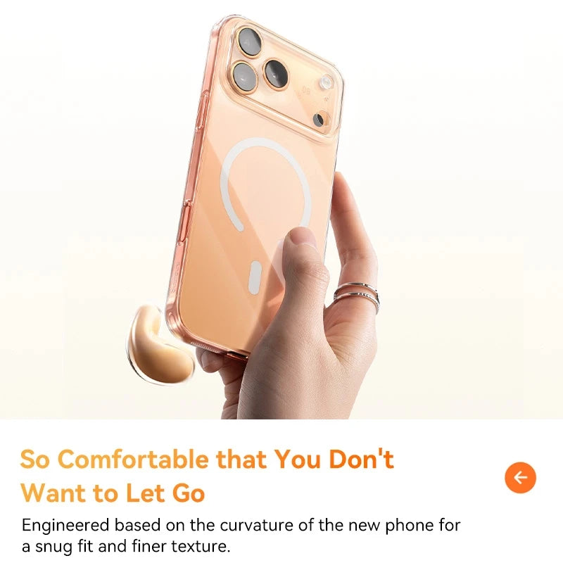 Magnetic Transparent Protective Case for iPhone