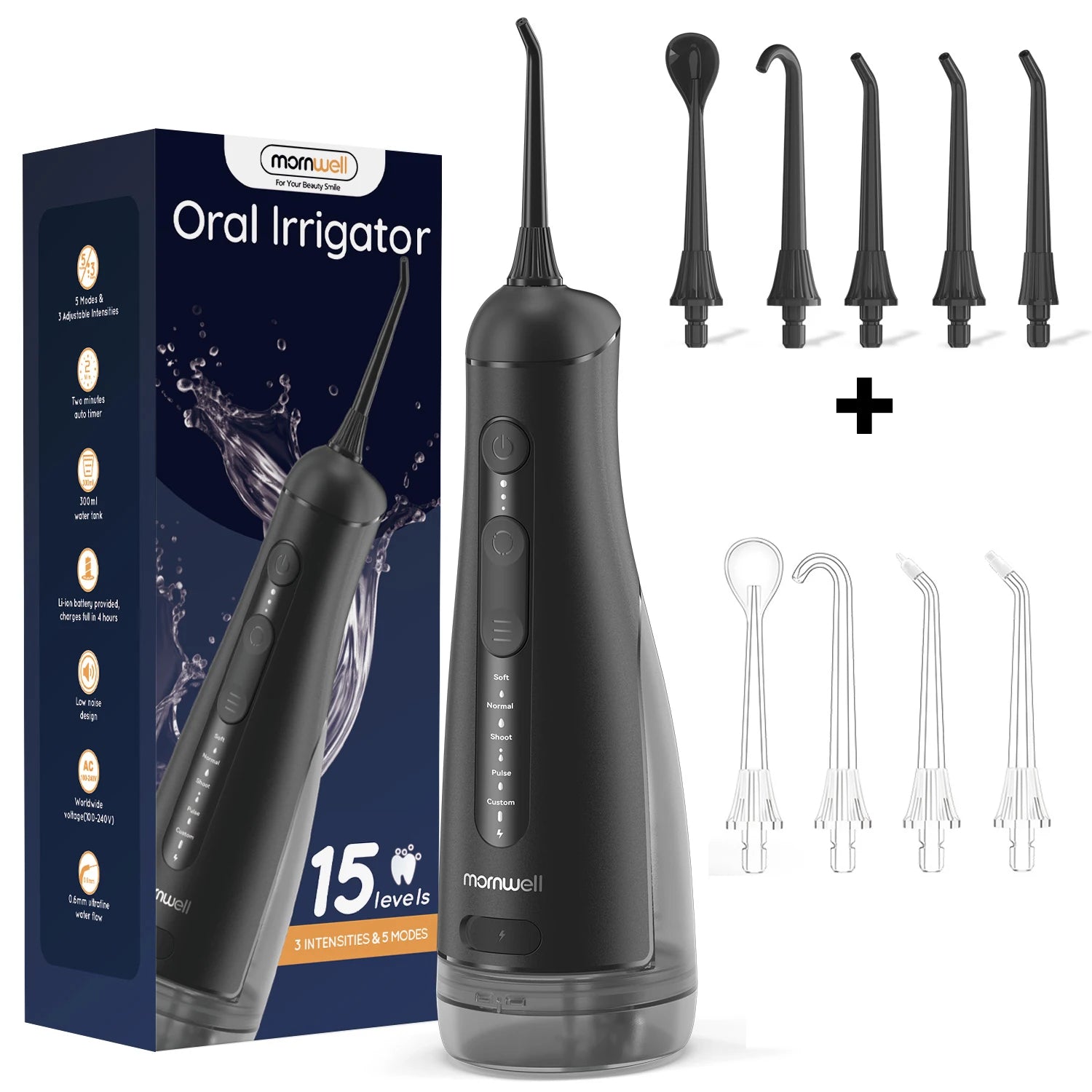 Portable Cordless Water Flosser for Teeth and Braces - 20