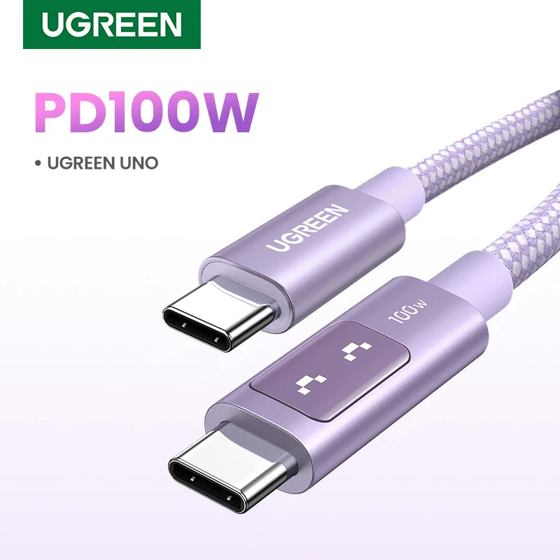 100W USB-C to USB-C Fast Charging and Data Sync Cable