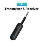 2-in-1 Bluetooth 5.0 Transmitter and Receiver for Car and Home Audio