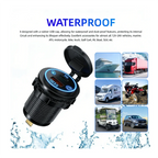 Dual USB Type C Quick Charger Socket PD30W QC3.0 for 12V 24V Vehicles