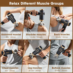 Portable Percussion Massage Gun for Deep Tissue Muscle Recovery