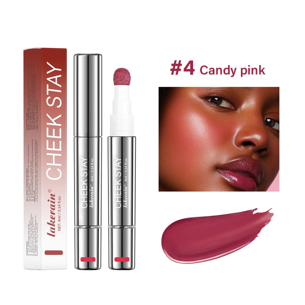 Liquid Blush Stick with Sponge Tip Applicator - 24