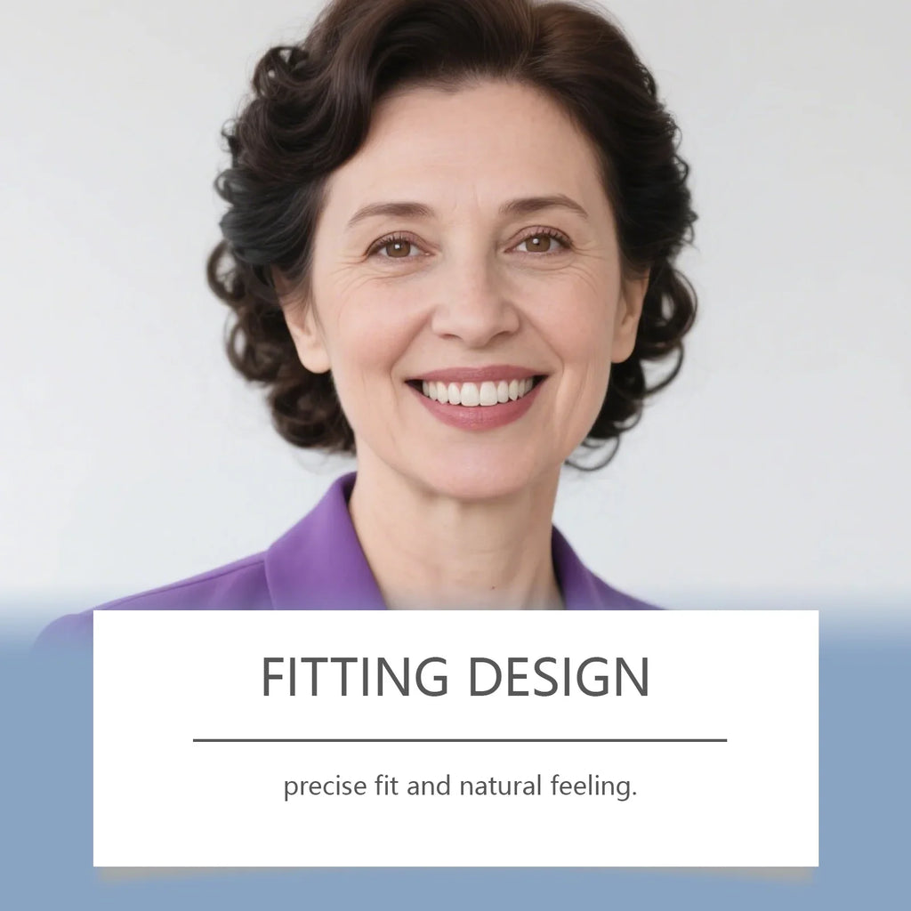 Temporary Realistic Cosmetic Dentures Set