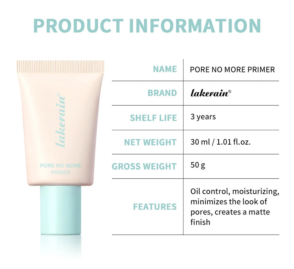 Pore Minimizing Face Primer for Smooth Matte Makeup