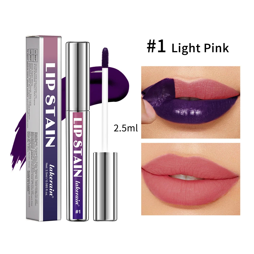 Waterproof Peel-Off Lip Stain Matte Tint